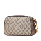 グッチ GGスプリーム ネオ ヴィンテージ 斜め掛け ショルダーバッグ 476466 ベージュ ブラウン PVC レザー レディース GUCCI 【中古】